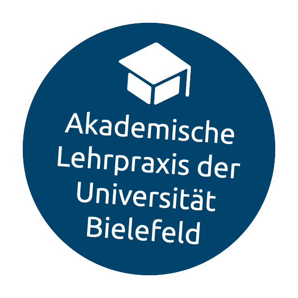 Siegel Akademische Lehrpraxis der Universität Bielefeld